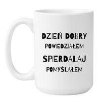Duży Biały 450 ml