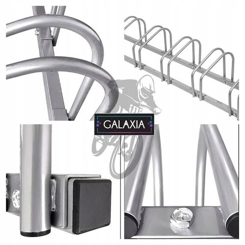 STOJAK NA 3 ROWERY Rowerowy Rower Parking na 3 Stanowiska Uchwyt Ocynk na Arena.pl