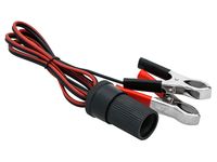 Gniazdo zapalniczki samochodowej z krokodylami 1,2m