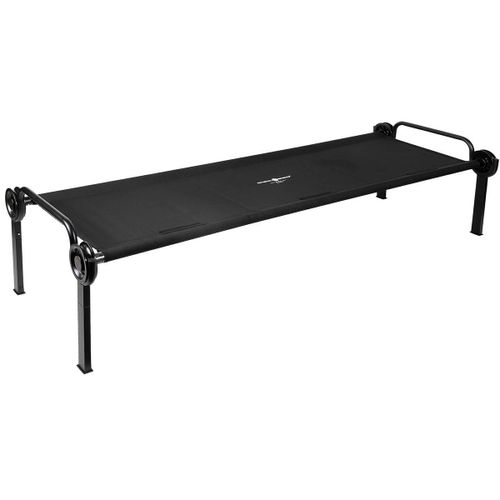 Łóżko polowe  Disc-O-Bed ONE L  czarne na Arena.pl
