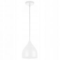 LAMPA WISZĄCA LOFT BIAŁA E27 STAL 120CM 60W IP20
