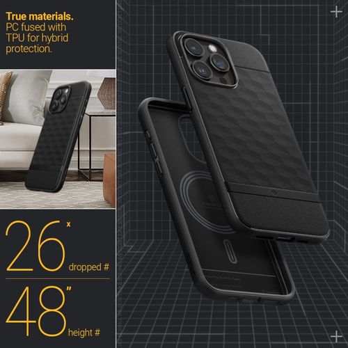 caseology parallax mag magsafe iphone 15 pro max matte black na Arena.pl
