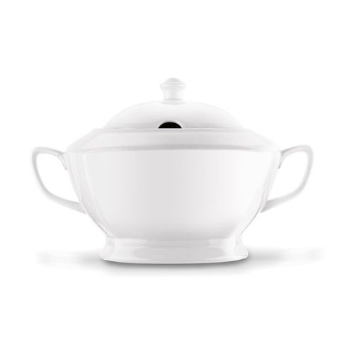 WAZA do ZUPY ROSOŁU biała waza do barszczu 2,5L ZASTAWA STOŁOWA Tadar na Arena.pl