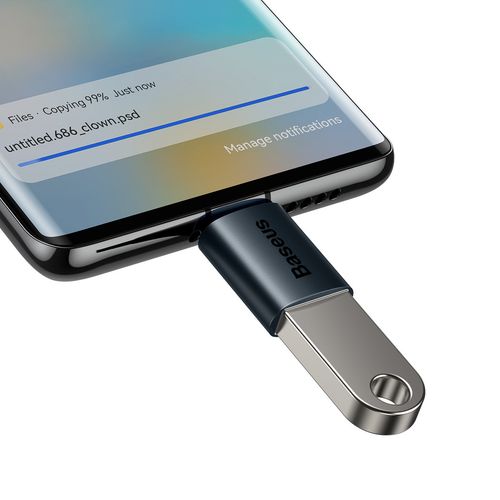 przejściówka adapter z usb-c do usb-a ingenuity series niebieski na Arena.pl