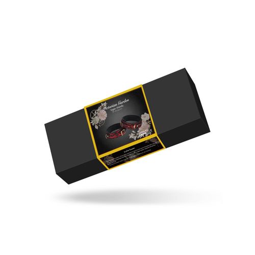 victorian garden lace and velvet thigh cuffs s/m liebe seele na Arena.pl