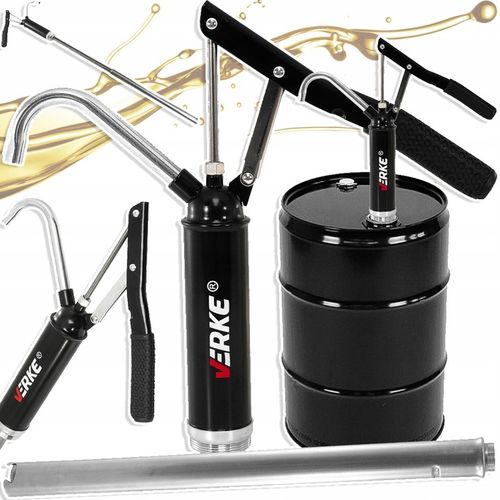 POMPA DO OLEJU RĘCZNA BECZKOWA DO BECZKI POMPKA TŁOKOWA PALIWA ON DIESEL na Arena.pl