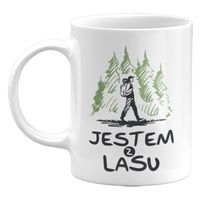 KUBEK JESTEM Z LASU, PREZENT DLA LEŚNIKA, 330ML
