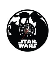 Zegar ścienny z płyty winylowej Star Wars 34.6