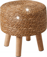 Mały podnóżek Pufowy Pufa Stołek do sypialni salonu sypialni 32×32×32 cm