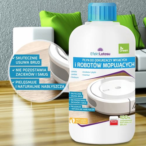 PŁYN DO ROBOTÓW MOPUJĄCYCH SPRZĄTAJĄCYCH MOPÓW BIONICZNYCH 2x 500ml na Arena.pl