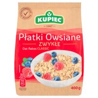 Kupiec PŁATKI OWSIANE ZWYKŁE 400g 0,4KG