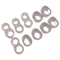 Odbojniki na klamkę do drzwi silikon 10szt 2 typy