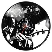 Zegar ścienny z płyty winylowej Neil Young 1645.14