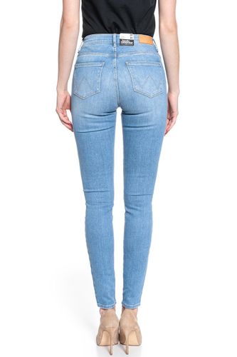 WRANGLER HIGH RISE SKINNY INDIGO BEACHES W27HGU241 W25 L32 na Arena.pl