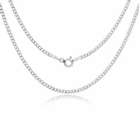 PANCERKA SREBRNY ŁAŃCUSZEK 45 CM DAMSKI MĘSKI 925