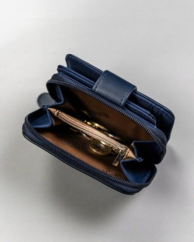 klasyczny, pojemny portfel damski ze skóry ekologicznej - 4u cavaldi na Arena.pl