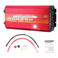 PRZETWORNICA DC12V TO AC220V SAMOCHODOWA NAPIĘCIA SINUS LCD 5000W 9000W
