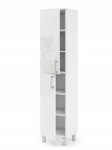 SŁUPEK ŁAZIENKOWY WYSOKI 40CM BIAŁY POŁYSK AKRYL na Arena.pl