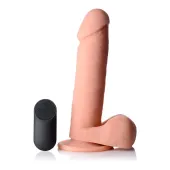 curve toys wibrujący model silikonowy z pilotem, 20,5 cm, podstawa