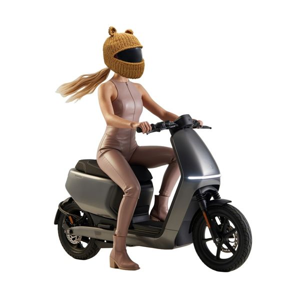 Czapka na kask Bear Rider zdjęcie 9