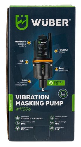 POMPA DO WODY CZYSTEJ DOLNOSSĄCA 460W POMPA RUSKA DO STUDNI NUREK 1080 L/H na Arena.pl