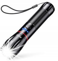 LATARKA LED SUPER JASNA BLUKAR K9137 AKUMULATOROWA ŁADOWANA USB-C