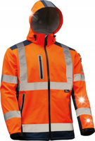 BETA KURTKA SOFTSHELL OSTRZEGAWCZA VWJK177ON/XXL