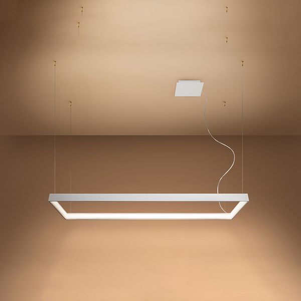 Żyrandol TUULA L biały LED 3000K zdjęcie 4