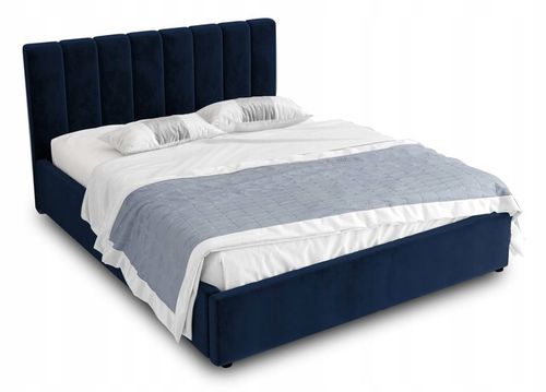 Łóżko tapicerowane 140x200 cm z pojemnikiem VINCI różne kolory wzory mix na Arena.pl