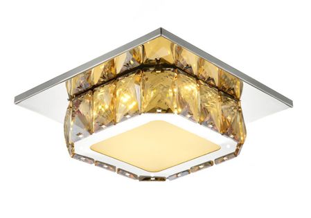 Lampa sufitowa PLAFON ICE  Kinkiet LED 20cm 16W kryształ Wobako