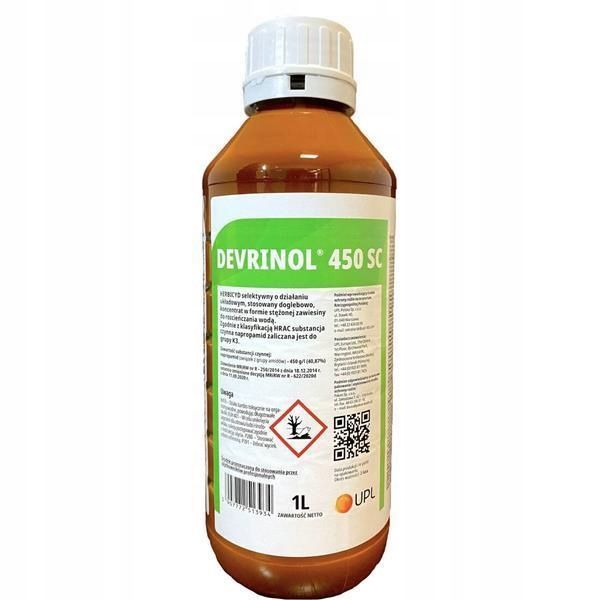 Devrinol 450SC 1 L- chwastobójczy rzepak, pomidor zdjęcie 1