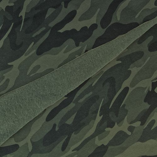 moro zielone- Dresówka drapana - 320g/m2 na Arena.pl