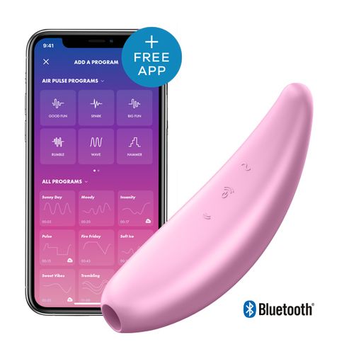 satisfyer curvy 3+ pink incl. bluetooth and app na Arena.pl