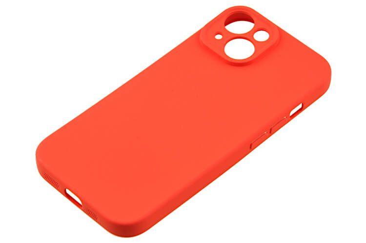 Etui silikonowe Tint do Apple iPhone 15 czerwony zdjęcie 1