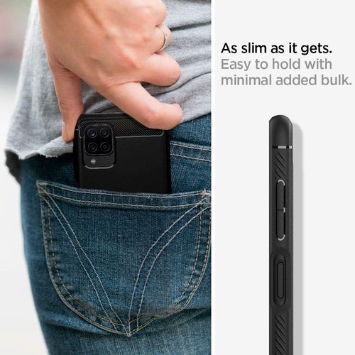 SPIGEN RUGGED ARMOR GALAXY A12 MATTE BLACK na Arena.pl