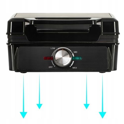 GOFROWNICA 2000W OPIEKACZ DO GOFRÓW MOCNA Z REGULACJĄ TEMPERATURY na Arena.pl