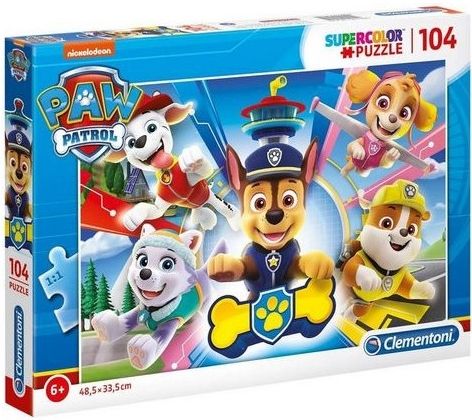 PSI PATROL PUZZLE 104 elementy CLEMENTONI na Arena.pl