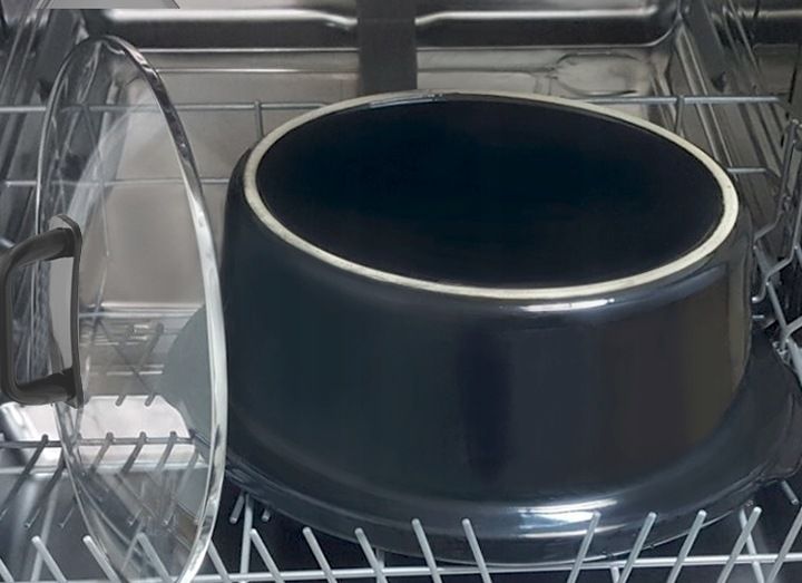 Wolnowar Slow Cooker Garnek ceramiczny 4,5L Yoer 280W INOX LCD +Programator zdjęcie 4