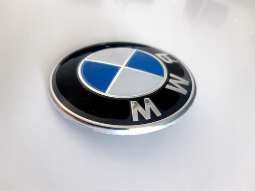 Emblemat Znaczek Logo BMW 82mm E30 E34 E38 E46 E53 E83 E60 E61 E67 X3 NOWY na Arena.pl