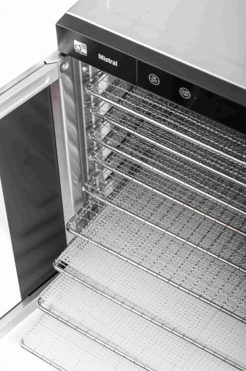 Breezer dehydrator spożywczy 6 tac stal nierdzewna zdjęcie 10