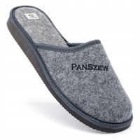 Kapcie Męskie Wełniane Ciepłe Pantofle Filcowe Klapki Domowe 40-46 PanSzew