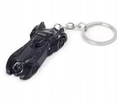 Breloczek Batmobil Batman 'a Gotham Bat Pojazd LOGO Symbol Czarny Samochód