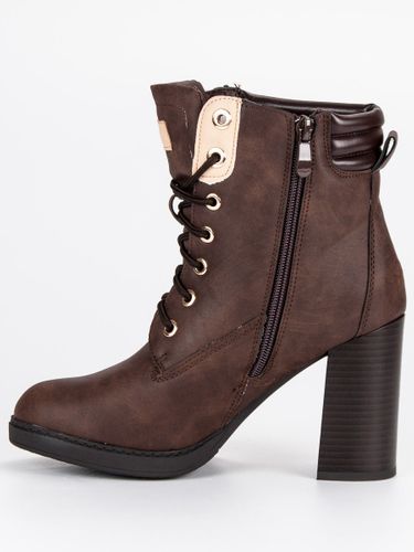 BRĄZOWE BOTKI WORKERY Rozmiar - 40 na Arena.pl