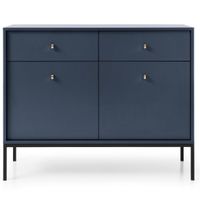 Komoda Evora granatowa