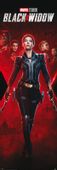 Marvel Czarna Wdowa Black Widow - plakat 53x158 cm