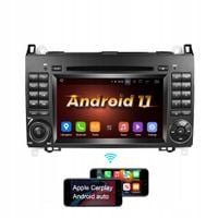 Radio samochodowe Android 13 2 DIN 7" CarPlay DVD WiFi Bluetooth DSP+