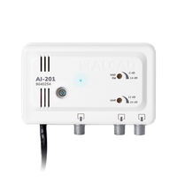 Wzmacniacz antenowy szerokopasmowy 2 TV VHF UHF AI-201 ALCAD