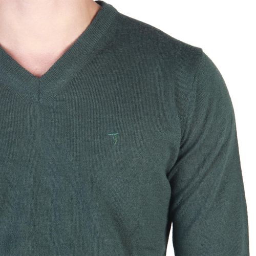 Trussardi sweter męski zielony M na Arena.pl