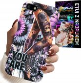 ETUI DO HUAWEI Y5 2018 - KOBIECE WZORY YOU ARE KOBIETA Z TATUAŻEM