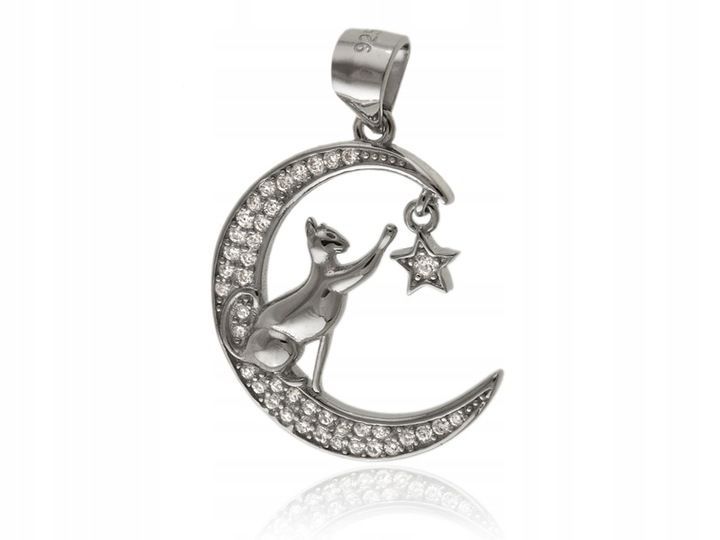 WISIOR KOT KOTEK MOON CAT w0453 - 2,1g. zdjęcie 1